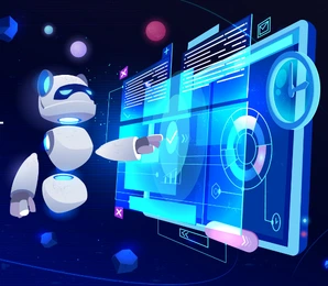 AI dashboard interface